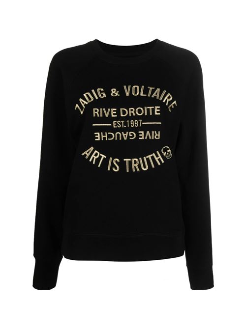 UPPER BLASON BRODE ZADIG&VOLTAIRE | JWSL00001001 NOIR